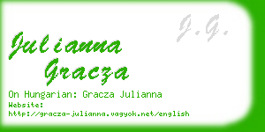 julianna gracza business card